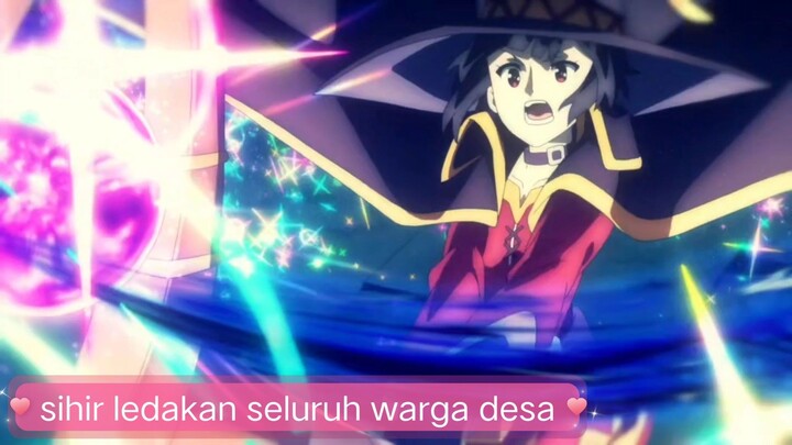 #KompetisiKreasiUnggahan4, pelepasan sihir ledakan dari energi seluruh warga desa