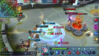 TOP3 GLOBAL PH LING - DOOFEN WIN RATE 97% X2 MANIAC EASILY DESTROYED MHYTIC PLAYERS IN RANK GAME.