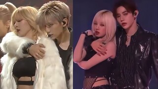 【张贤胜&金泫雅，章昊&宋雨琦】Trouble Maker-Now《没有明天》原版/cover版，左声道/右声道，同屏对比