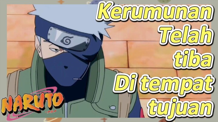 [Naruto] Kompilasi |Kerumunan Telah tiba Di tempat tujuan