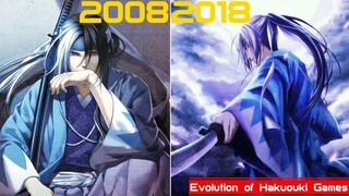 Evolution of Hakuouki Games [2008-2018]