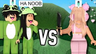 CONFRONTING TEAMERS USING VOICE CHAT in Roblox Murder Mystery 2