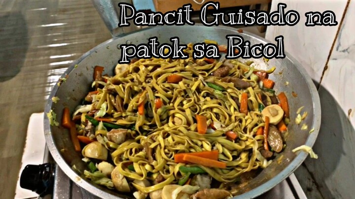 Napakasarap na Pancit na Sikat sa Bicol 🤤| Pancit Bato