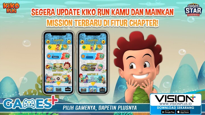 Segera Update Fitur Kiko Run dan Mainkan Mission di Fitur Chapter!