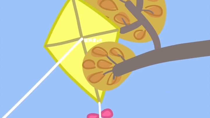 [Dubbing] Henan Zhuni went out to fly a kite with her parents ~ and triggered the watermelon special