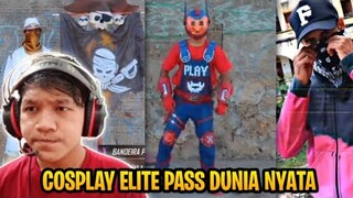 KEREN ABIS!! COSPLAY ELITEPASS DUNIA NYATA?!