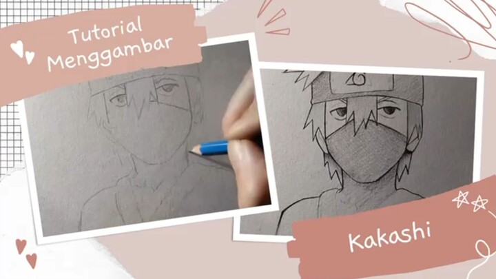 Menggambar Kakashi Hatake Kids