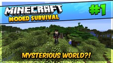 ANG GANDA NG WORLD! - Minecraft: Modded Survival Part - 1 (Filipino/Taglog)