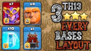 NEW INSANE😱 TH13 STRATEGY | MASS SUPER WITCHES + 10 FREEZE🥶 SPELL ATTACK STRATEGY | CLASH OF CLANS