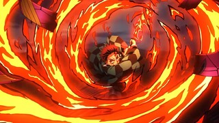 [Kimetsu no Yaiba Potongan Campuran Super Terbakar\*k Lompatan] Bisakah kamu benar-benar bernapas