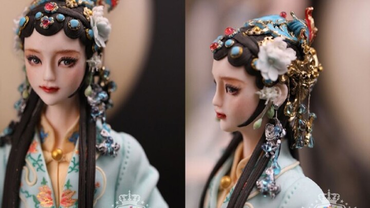 Super simulated antique doll, this is not a figure, this is really not a figure