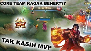 CORE TEAM KAGAK BENER??? TAK KASIH MVP!!!!!