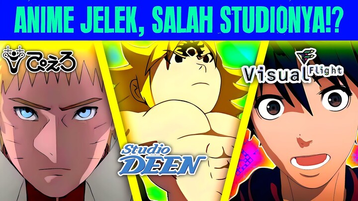 SALAH STUDIO!? Faktor Yg Bikin Grafik Anime Jelek!