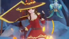 Megumin doing some flex.... EXPLOSIONNNN