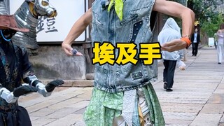 机械舞一般人是学不会的，但我偶遇到的却是祖师爷！