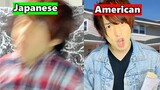 Japanese YouTuber VS American YouTuber