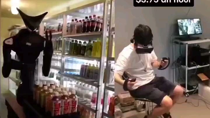 Japan is testing a new concept: remote workers operating robots from 8 kilometers away.[📹Teleexiste