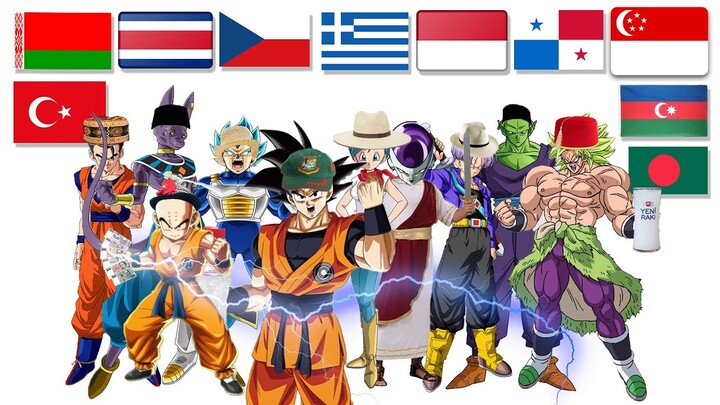 Dragon Ball In Different Languages Meme Compilation