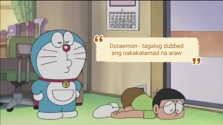 Doraemon - tagalog dubbed episode 31