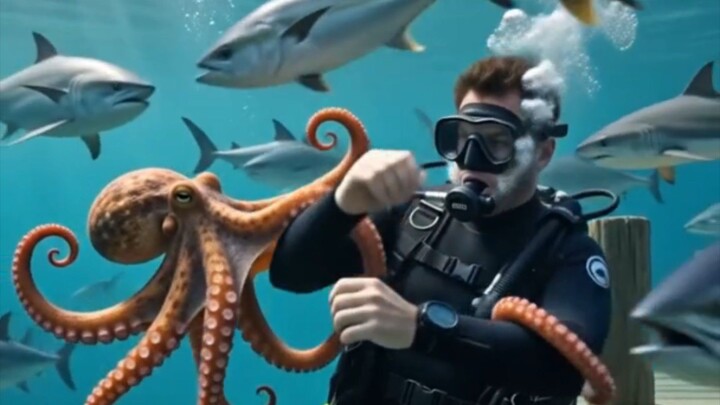 octopus! #viral #trending #foryou #ai #shorts