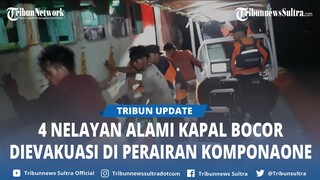 Kecelakaan Kapal Bocor di Perairan Komponaone Wakatobi Sulawesi Tenggara, Basarnas Evakuasi 4 Warga