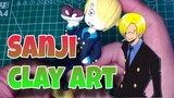 Sanji clay art.