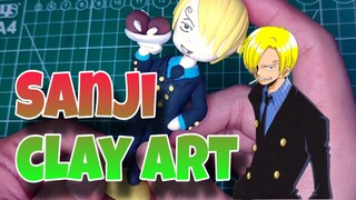 Sanji clay art.