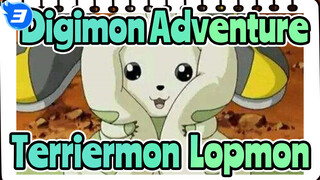 [Digimon Adventure] Terriermon&Lopmon's Cute Daily Life Cut_A3