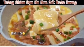 Trứng Chiên Đậu Hũ Non Sốt Nước Tương, Sandwhich Trứng Phomai & Khoai Tây Viên