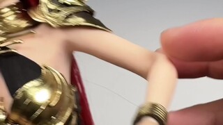 上海2024CJ展上POP家都展示了啥？娘化版的黄金圣斗士又出第二弹？POP COSTUME奥林匹斯星图第二弹天蝎战士蒂娜12寸包胶可动人偶开箱！