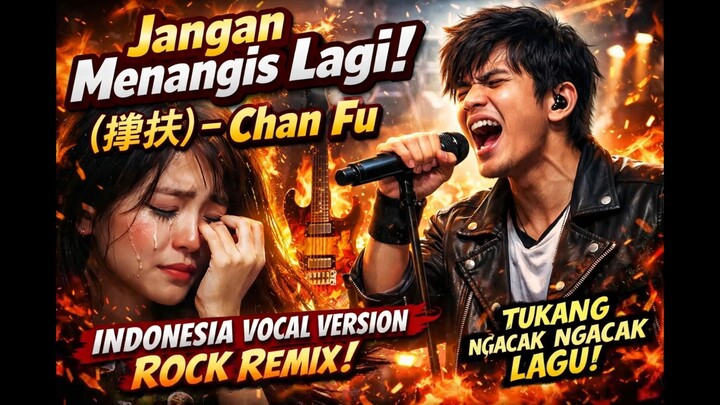 Jangan Menangis Lagi (搀扶) – Chan Fu (Indonesia Vocal Version Rock Remix | Tukang Ngacak Ngacak Lagu)