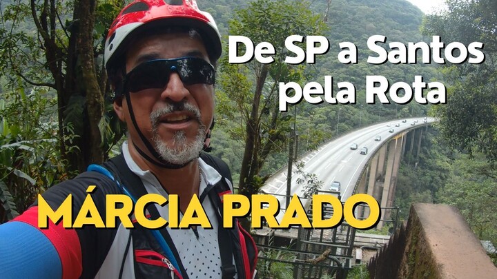 Descendo de Bike de São Paulo a Santos pela Rota Márcia Prado. #velhinhonapista #ciclovia #mtb