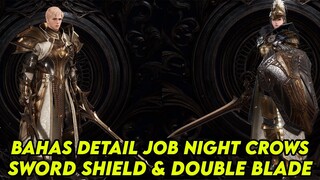 BAHAS JOB SWORD SHIELD & DOUBLE BLADE ? KELEBIHAN 2 JOB INI ?JOB OP PVP ? - NIGHT CROWS NFT/P2E GAME
