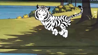 นางแบบใหม่ของ Little White Tiger Cang Nian มาแล้ว หล่อมาก~