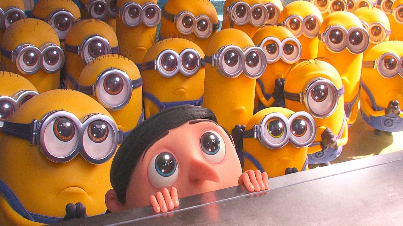 Minions Best Funny Scenes Minions The Rise Of Gru - BiliBili, image size:1280x720