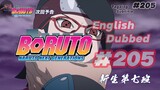 Boruto Episode 205 Tagalog Sub (Blue Hole)