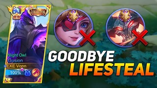 SORRY RUBY AND THAMUZ LIFESTEAL CAN'T SAVE YOU! GUSION STOPPED SUSTAIN HEROES😱