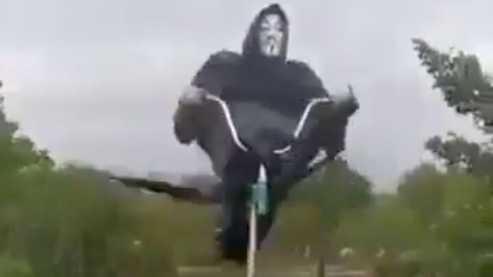 吓鸟还是吓人？