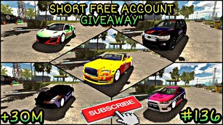 [🔴Short Free Account Giveaway#136 ] Car Parking Multiplayer 4.8.0