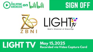 #TPAonBilibili : Light TV - Sign OFF (May 15,2025)