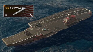 Modern Warships: RF ATAKR ULYANOVSK with X-51 Waverider missile.