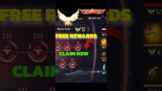 Free fire new reward heroic rank l  Down voyage complete rewardsl ff new br rank rewards #shortsfeed