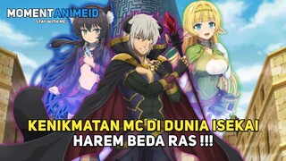 5 Anime Harem Dimana MC Hidup Di Dunia Isekai Bersama Para Harem Beda Ras ‼️