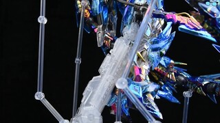 แอสเซมบลีนิวเคลียร์ด้วยเครื่องยนต์แสงของมังกรน้ำแข็ง Aobing สีโปร่งใสช่างฝีมือหนึ่งรุ่นออโรร่าการชุบ