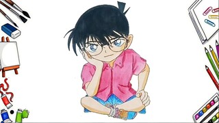 Menggambar CONAN Yang Mudah