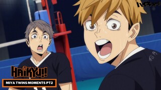 Haikyu!! Best moments of Miya Twins (HD)