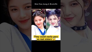 Korean actress and their 4th gen sisters #lesserafim #ive #itzy #newjeans #nmixx #suzy