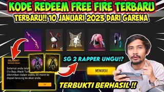 KODE REDEEM FREE FIRE TERBARU 10 JANUARI 2023 HARI INI