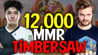 12,000 MMR Timbersaw Looks Like - EG.Abed (feat.JerAx)