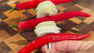 Roti daging sapi iris tipis (4K)